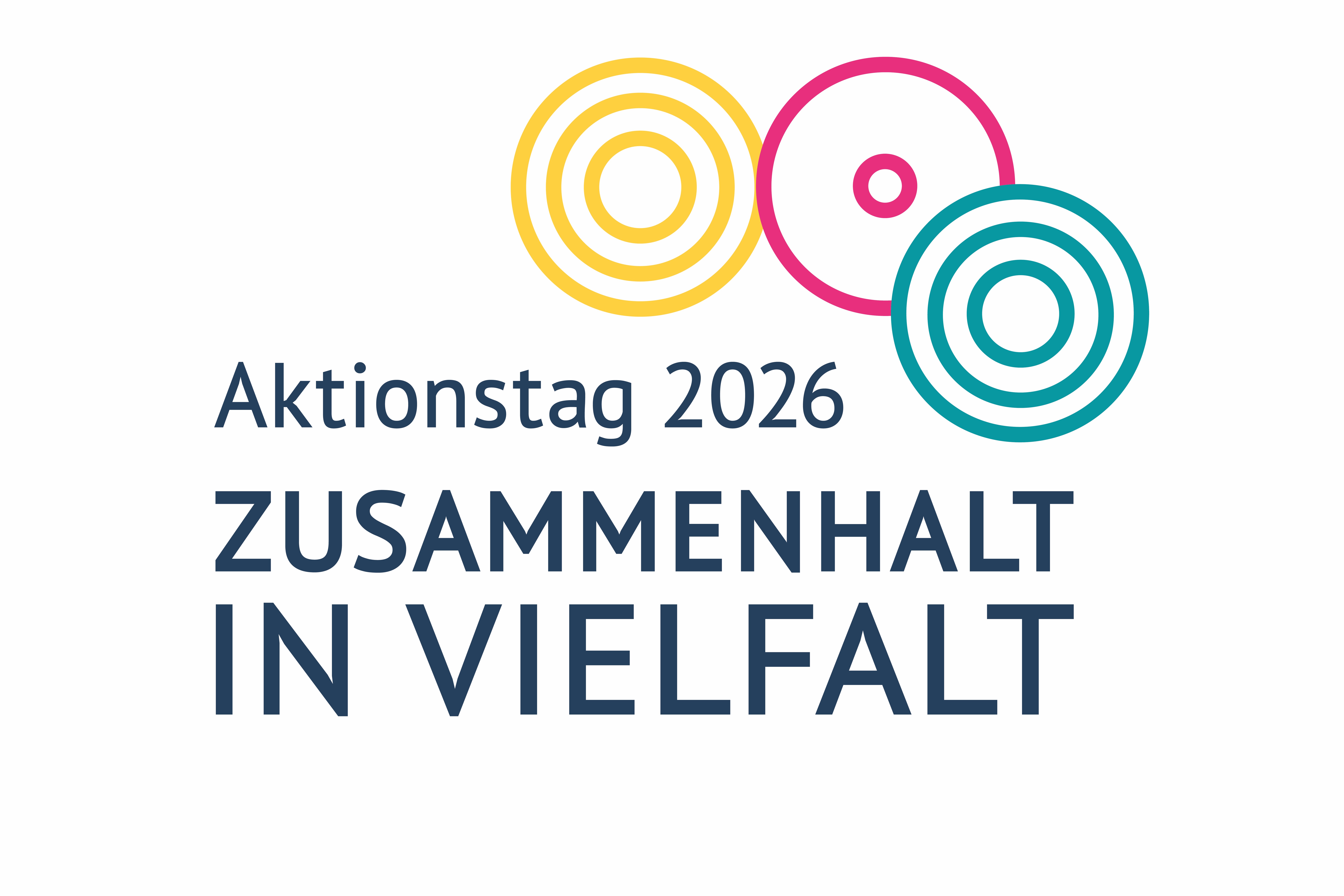 Forum Demokratie, 21. Mai 2026 - Aktionstag 2026 Zusammenhalt in Vielfalt (3:2) Forum Demokratie, 21. Mai 2026 - Aktionstag 2026 Zusammenhalt in Vielfalt (3:2)