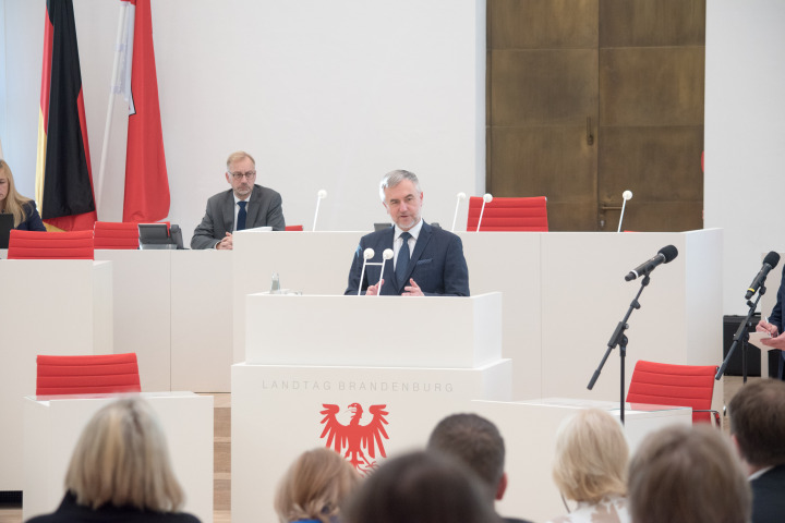 Rede des Marschall der Woiwodschaft Großpolen Marek Woźniak
