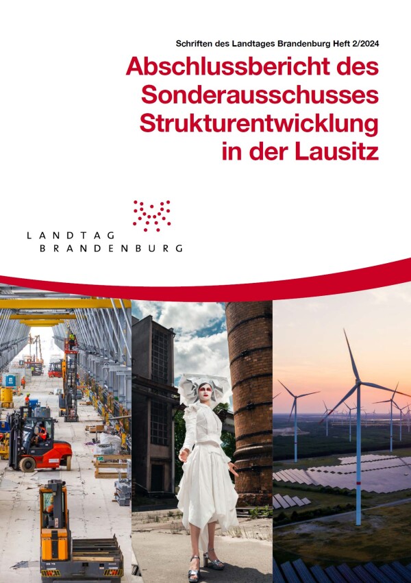 Heft 2/2024 – Abschlussbericht des Sonderausschusses Strukturentwicklung in der Lausitz