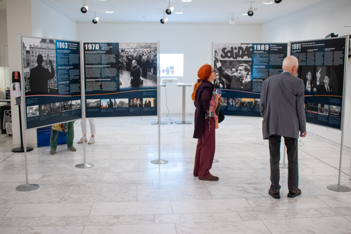 Impression der Ausstellungeröffnung