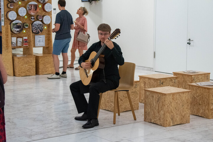 Impression der Ausstellungseröffnung